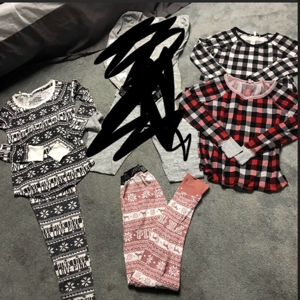 Vs pink pajamas